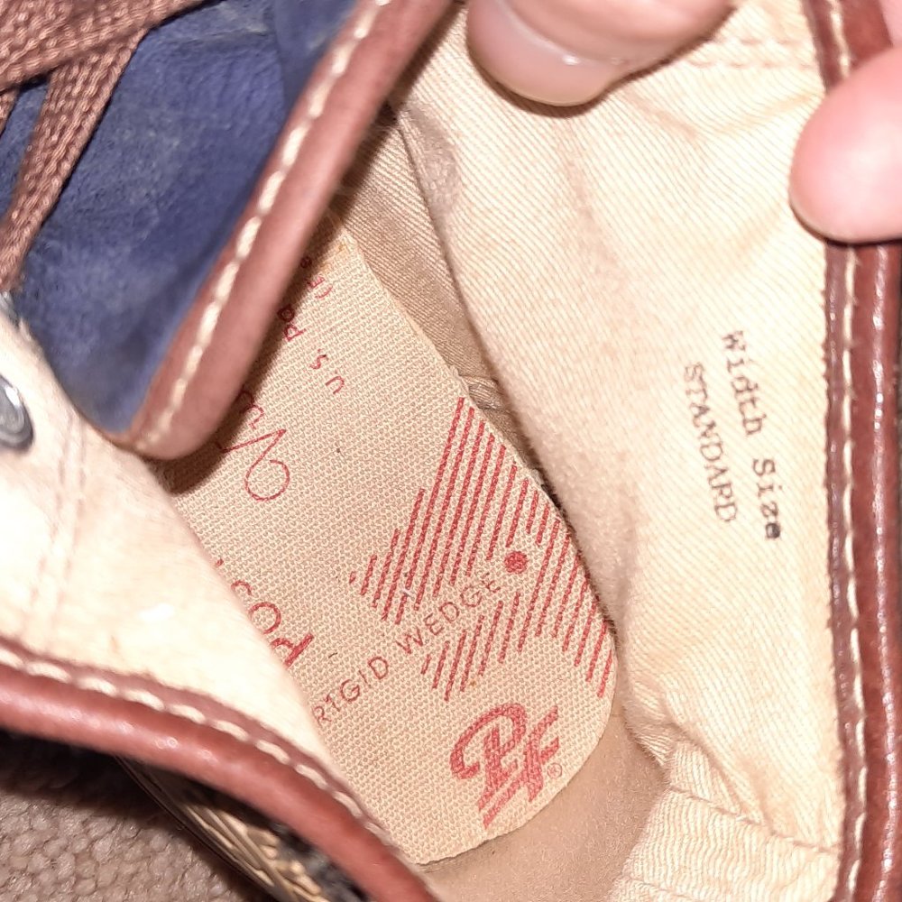 RARE brown and blue leather PF Flyers!! - Picture 7 of 7